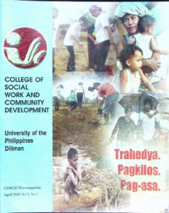 Trahedya. Pagkilos. Pag-asa.