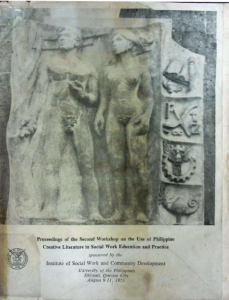 Proceedings of the Second Workshop on the Use of Philippine Creative Literature in Social Work Education and Practice