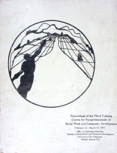 Proceedings of the Third Training Course for Paraprofessionals in Social Work and Community Development