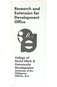 CSWCD-Research and Extension for Development Office