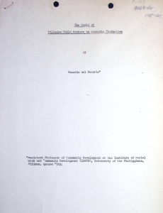 The World of Filipino Child Workers in Garments Production