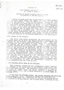 Women Through Philippine History