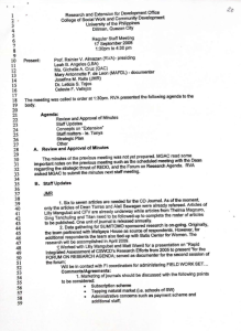 REDO Minutes of Meeting (September 17, 2008)