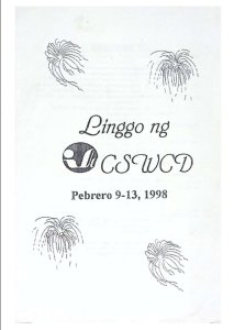Linggo ng CSWCD