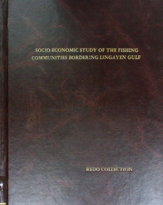 Socio-Economic Study of the Fishing Communities Bordering Lingayen Gulf