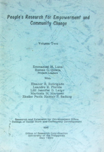 People’s Research for Empowerment and Community Change: Volume Two