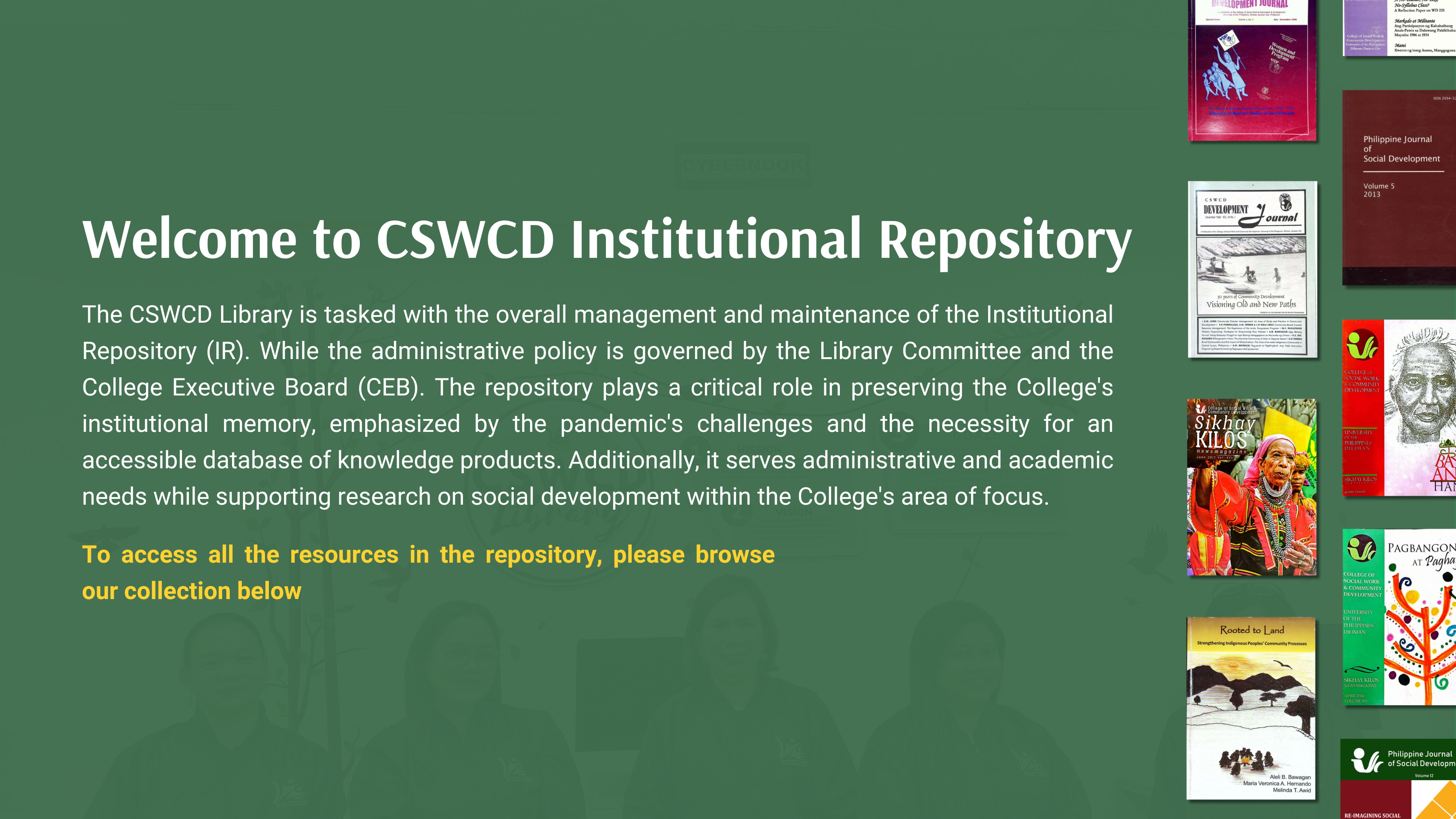 for institutional repository