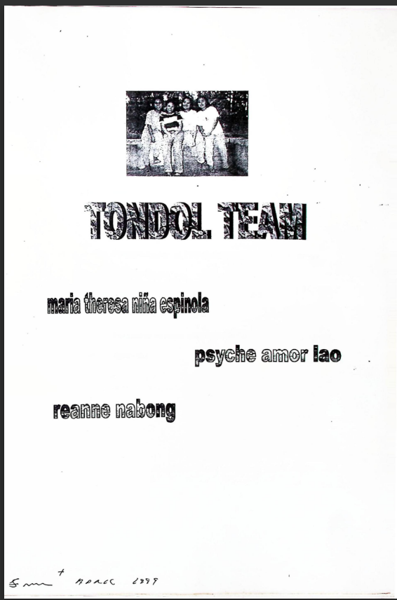 Tondol Team (2nd Semester)