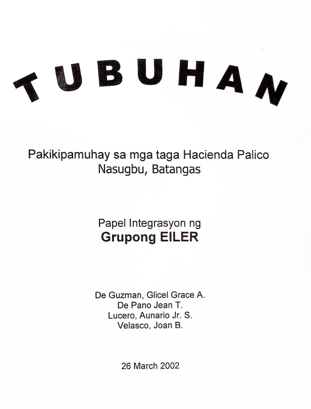 Tubuhan