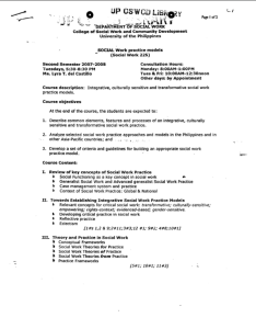 SW 225 Del Castillo, Maria Lyra T. AY 2007-2008 2nd Sem