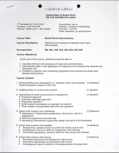 SW 226 Del Castillo, Maria Lyra T. AY 2014-2015 1st Sem