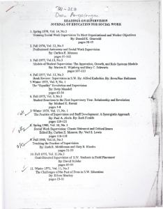 SW 253 Pangalangan, Evelina A. Readings