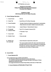 SW 120 Sina-on, Glennie Marie M. AY 2018-2019 2nd Sem