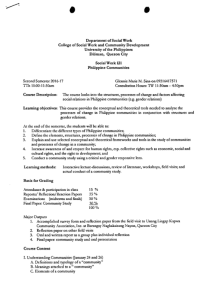 SW 121 Sina-on, Glennie Marie M. AY 2016-2017 2nd Sem