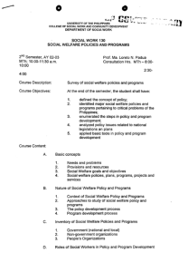 SW 130 Padua, Loreto N. AY 2002-2003 2nd Sem