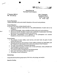 SW 140 Mangubat, Lilly V. AY 2009-2010 1st Sem