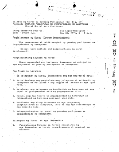 SW 144 Lopez-Rodriguez, Luz AY 1991-1992 1st Sem