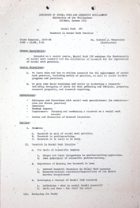 SW 199 Veneracion, Ma. Corazon J. AY 1977-1978 1st Sem