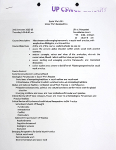 SW 201 Mangubat, Lilly V. AY 2012-2013 2nd Sem