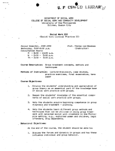 SW 222 Lee-Mendoza, Thelma AY 1989-1990 2nd Sem