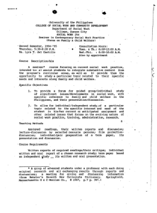 SW 254 Del Castillo, Maria Lyra T. AY 1994-1995 2nd Sem