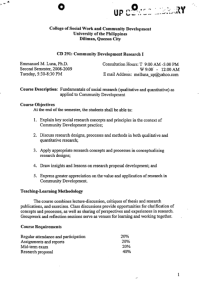 CD 291 Luna, Emmanuel M. AY 2008-2009 2nd Sem