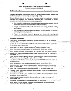 CD 291 Torres, Amaryllis T. AY 2009-2010 2nd Sem