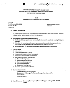 CD 11 Gabo, Leocito S. AY 2011-2012 1st Sem