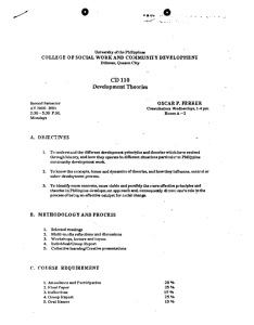 CD 110 Ferrer, Oscar P. AY 2000-2001 2nd Sem