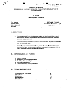 CD 110 Ferrer, Oscar P. AY 2002-2003 2nd Sem