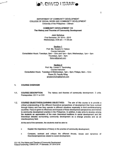 CD 110 Felizco, Ma. Rosario AY 2014-2015 1st Sem