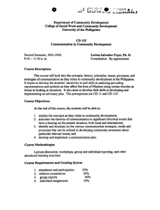 CD 125 Salvador-Tojos, Leticia AY 2001-2002 2nd Sem