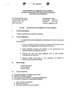 CD 190 Luna, Emmanuel M. AY 2016-2017 1st Sem