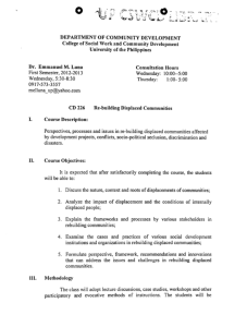 CD 226 Luna, Emmanuel M. AY 2012-2013 1st Sem