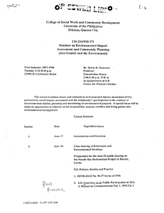 CD 234 Guerrero, Sylvia H. AY 1997-1998 1st Sem