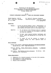 CD 291 Guerrero, Sylvia H. AY 1993-1994 2nd Sem