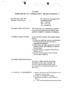 CD 291 Tungpalan, Ma Theresa V. AY 1996-1997 1st Sem
