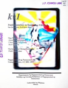 Pakikipamuhay sa Kasiglahan Village 1