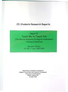 Teach Me to Teach You