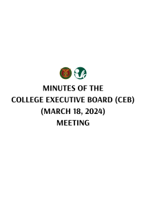 CEB Meeting Document March 2024