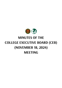 CEB Meeting Document November 2024