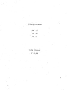 Integrated Paper 1992-1993