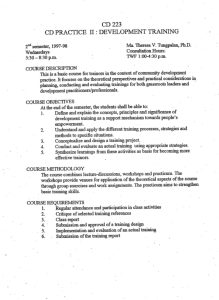 CD 223 Tungpalan, Ma. Theresa V. AY 1997-1998 2nd Sem